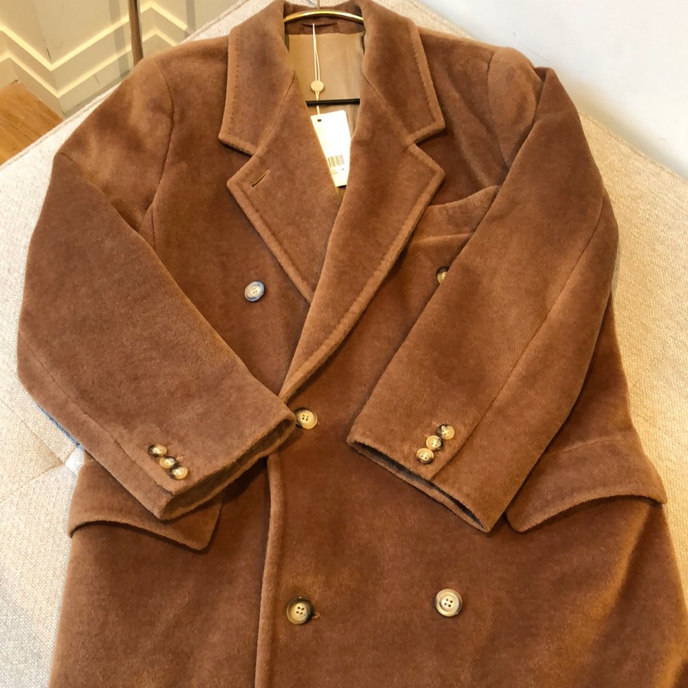 Authentic 100% wool MaxMara coat made in Italy
